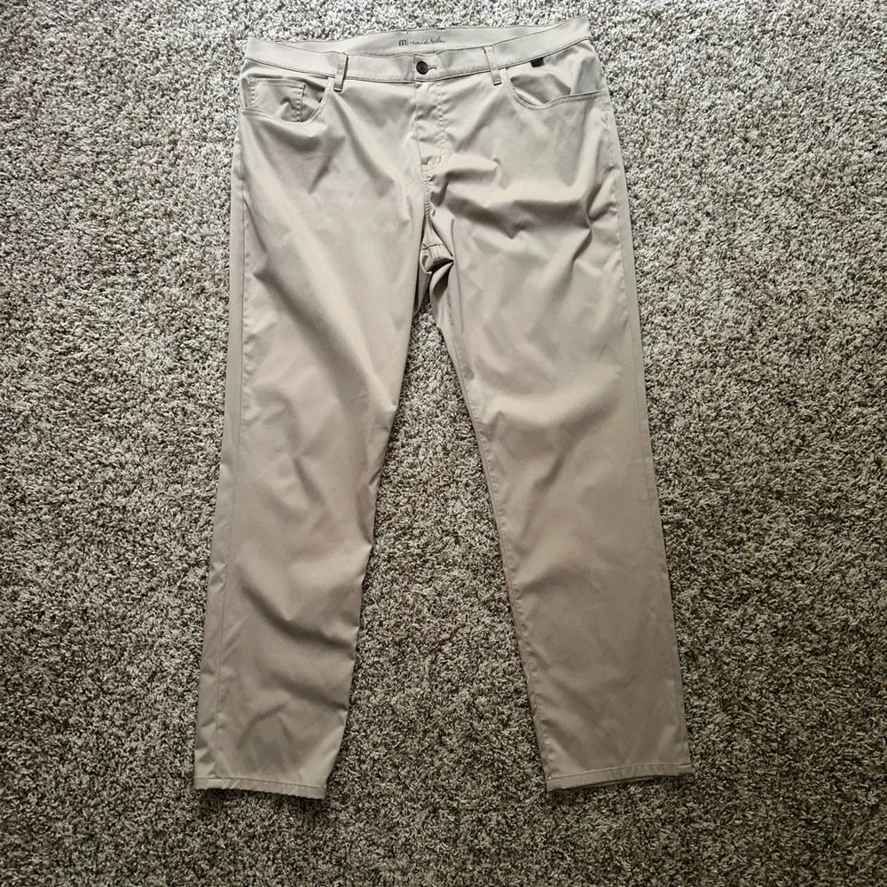 Travis Mathew Men's Khaki Chinos - Light Tan